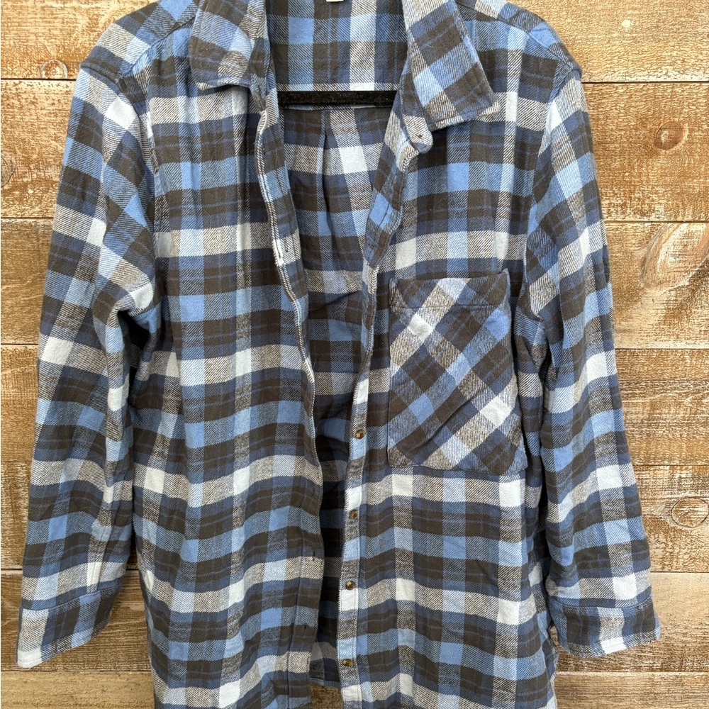 Aerie Plaid Button-Up Shirt